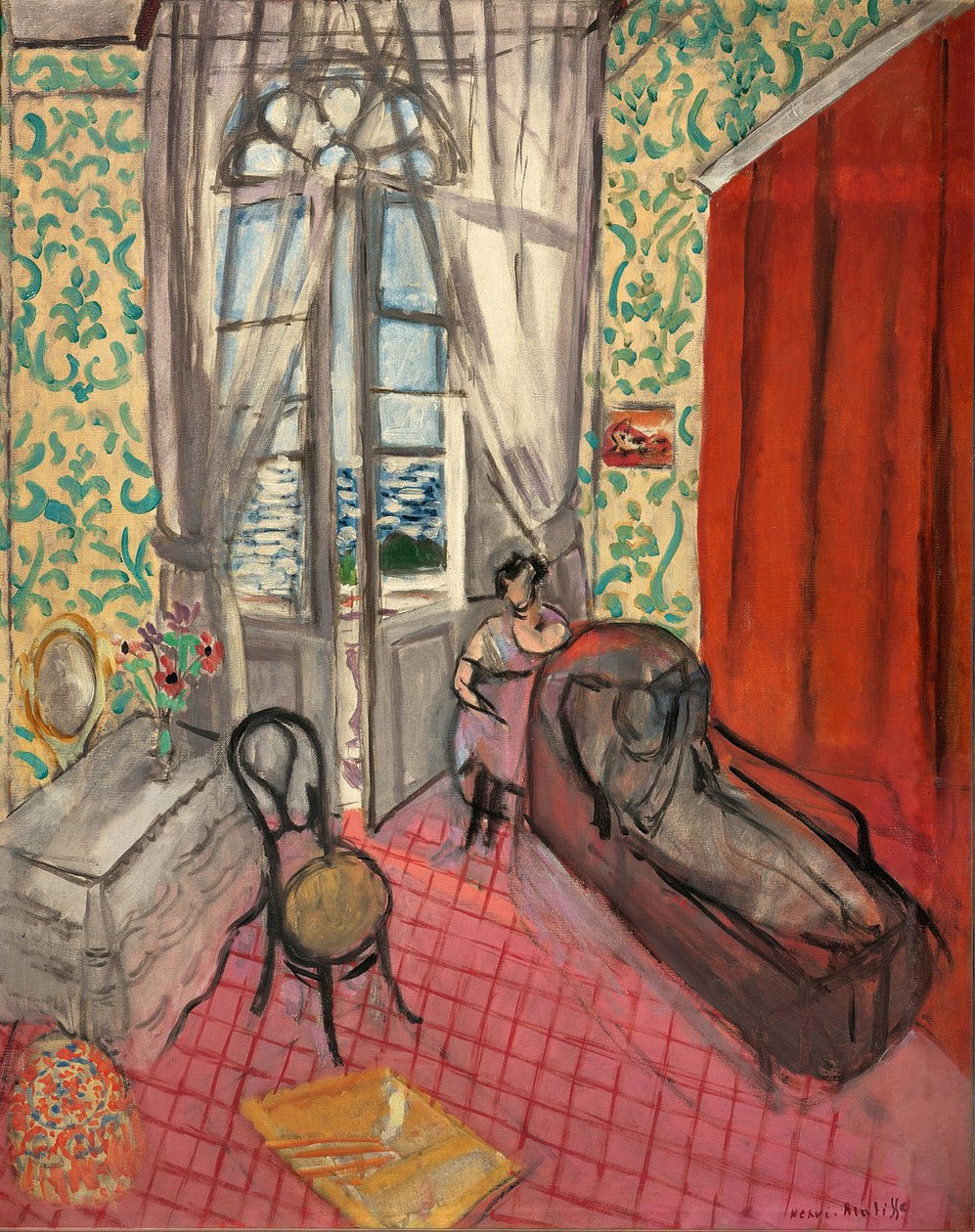 Kvinder med en sofa, eller sofaen af Henri Matisse