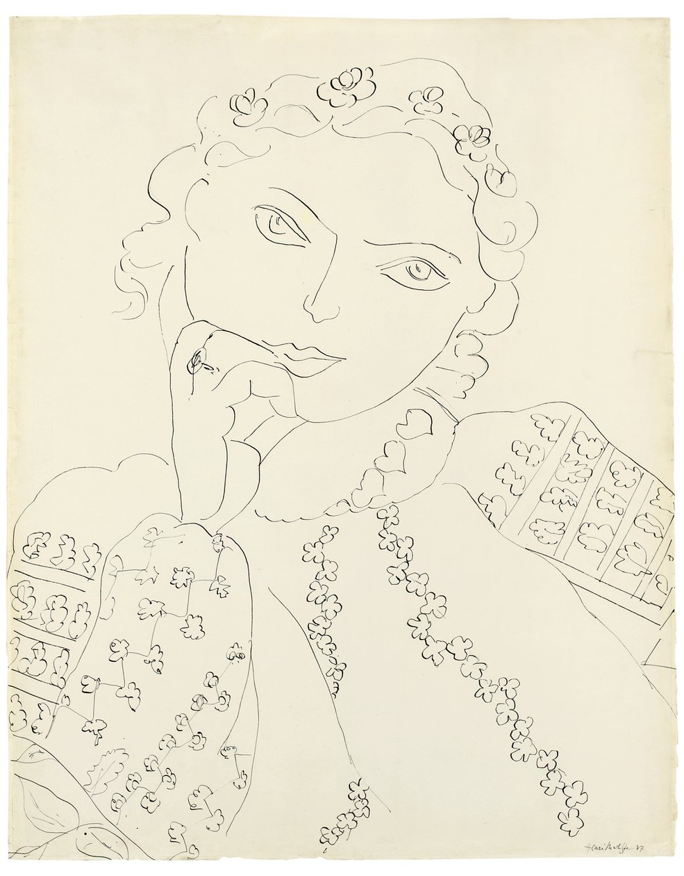 Ung pige af Henri Matisse