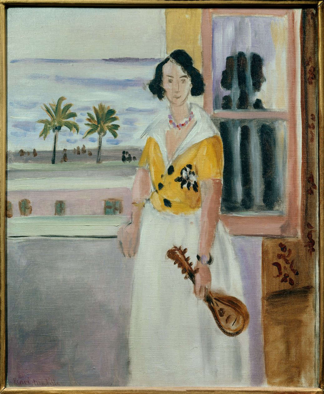 la femme a la mandoline 1922 (olie på lærred) af Henri Matisse
