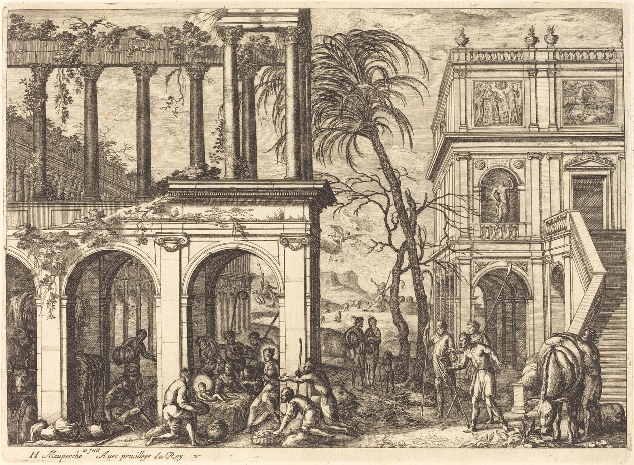 Hyrdernes tilbedelse af Henri Mauperche