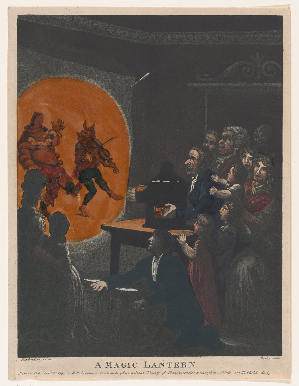 En magisk lanterne, 30. januar 1799. af Henri Merke