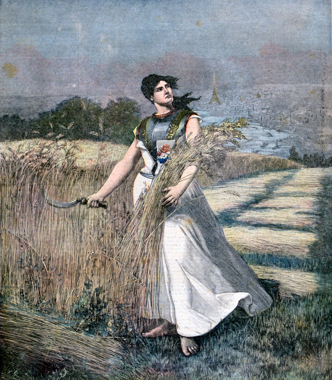 Allegori af Frankrig, 1891 af Henri Meyer