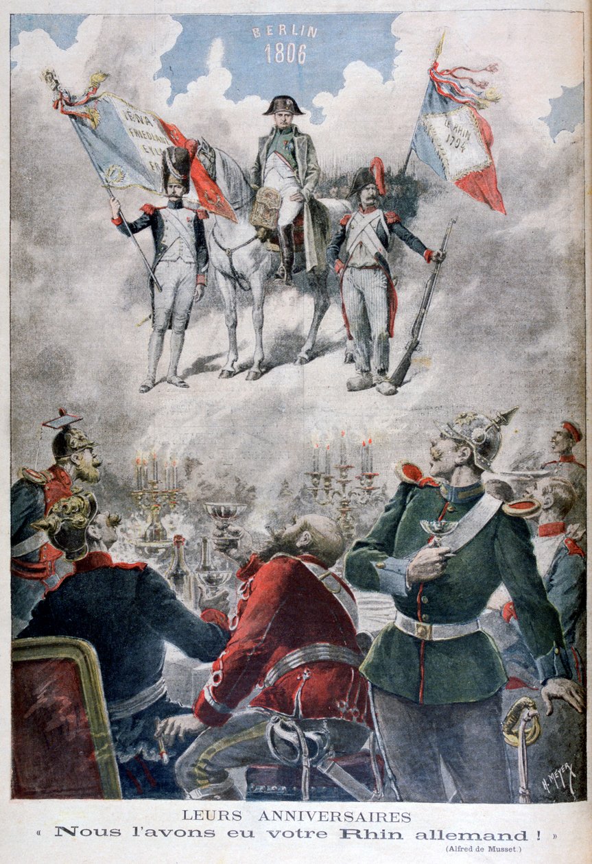 Anti-tysk allegori, 1895 af Henri Meyer