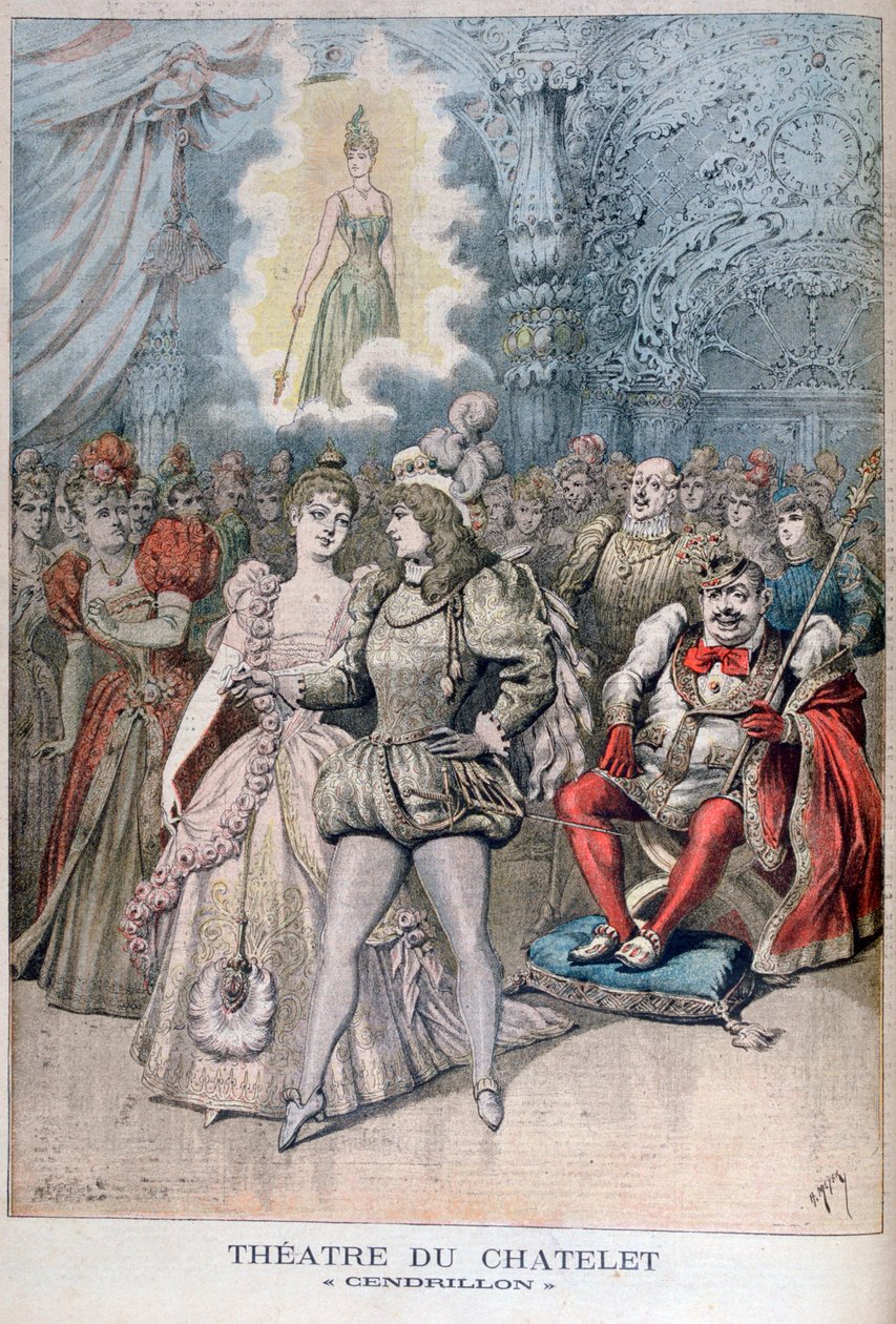 Askepot Askepot, Theatre du Châtelet, Paris, 1895 af Henri Meyer