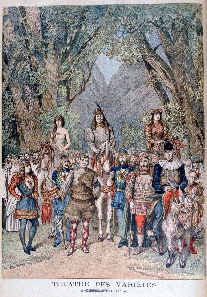 Chilperic, Teater of Varieties, 1895 af Henri Meyer