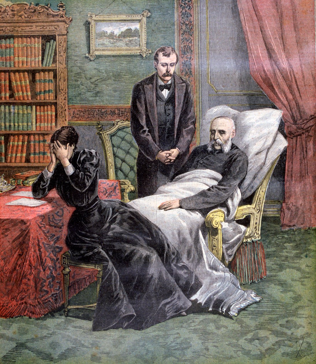 Jules Ferrys død, 1893 af Henri Meyer