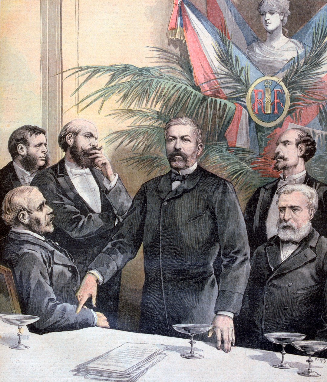 Ernest Constans og Den Franske Republik, Toulouse, 1893. af Henri Meyer