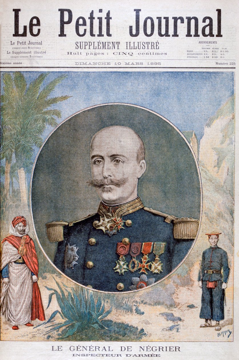 General de Négrier, generalinspektør for den franske hær, 1895 af Henri Meyer