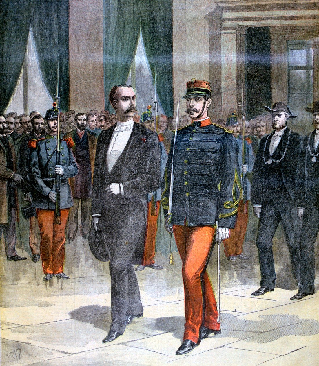 Jean Casimir-Perier, formand for deputeretkammeret, 1893 af Henri Meyer