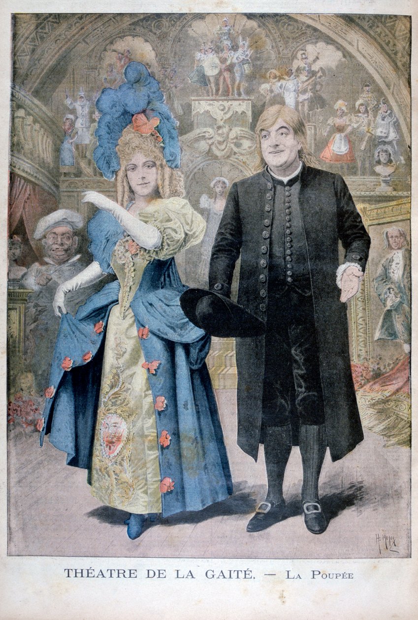 Dukken, Gaité Theatre, Paris, 1896 af Henri Meyer