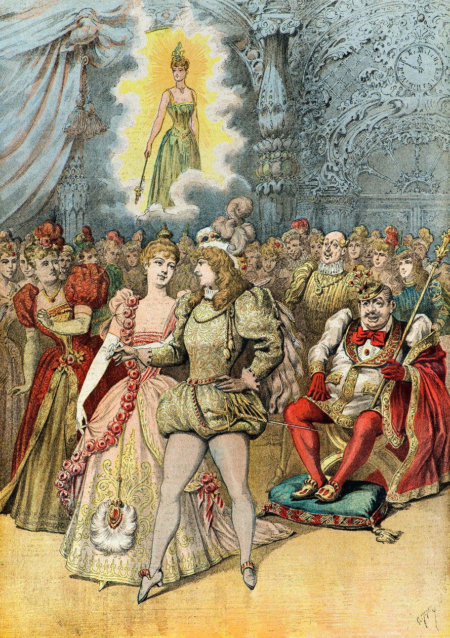 Truppen fra Theatre du Chatelet af Henri Meyer