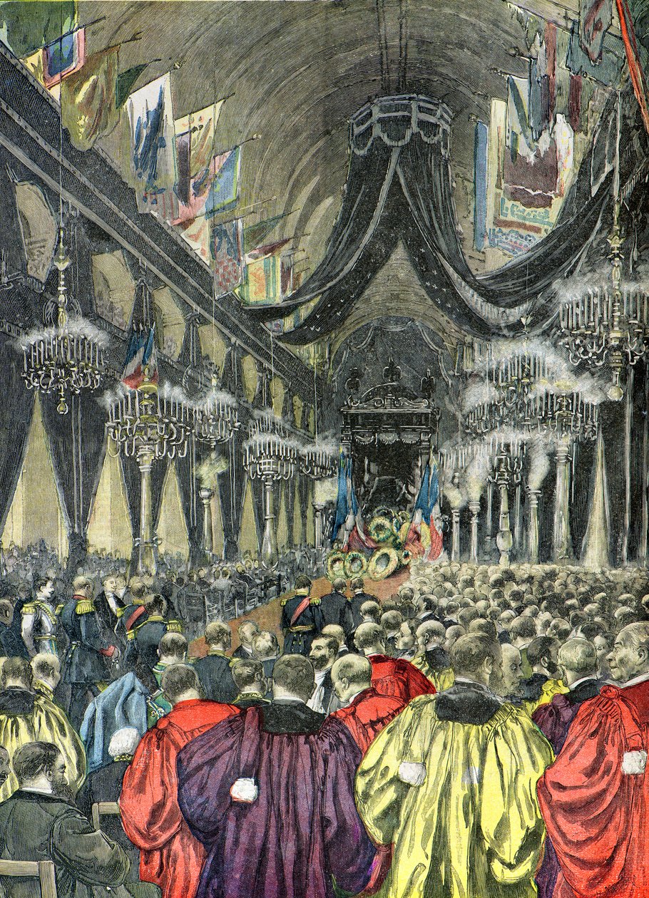 Maréchal de Mac Mahons begravelse af Henri Meyer