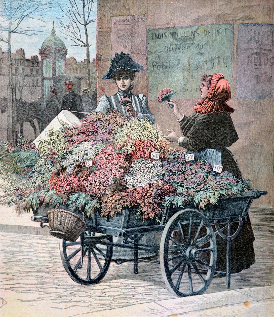Forår i Paris, 1891 af Henri Meyer