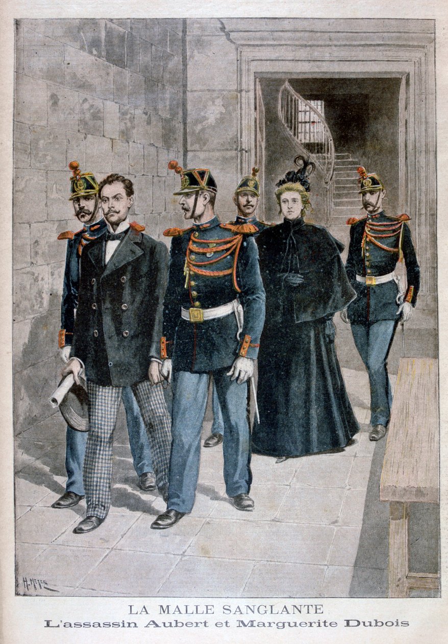 Attentatmændene Albert og Marguerite Dubois, 1896 af Henri Meyer