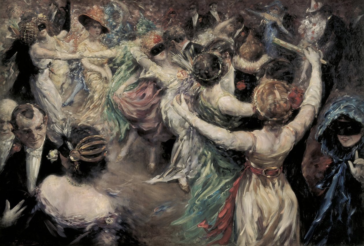 Bal på La Monnaie af Henri Moreau
