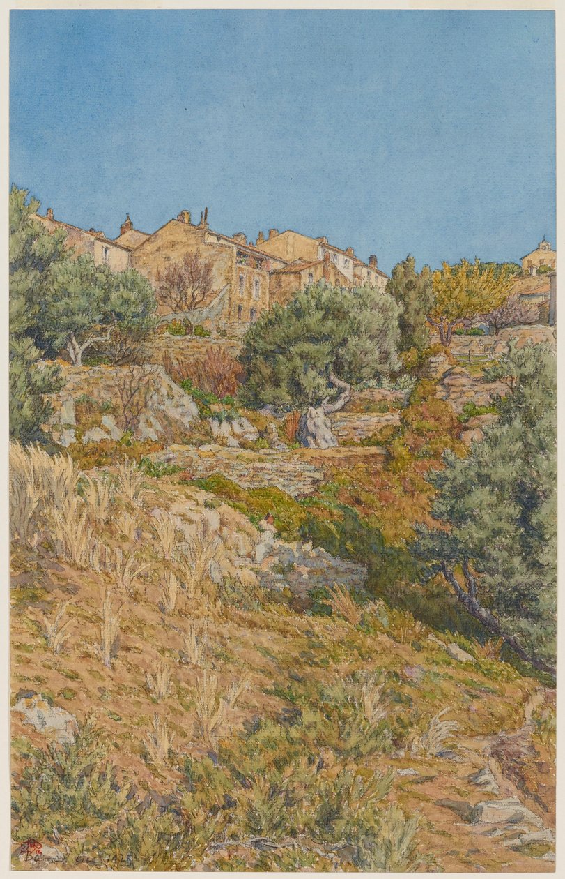 Bormes af Henri Rivière