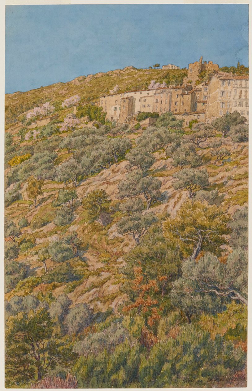 Bormes af Henri Rivière