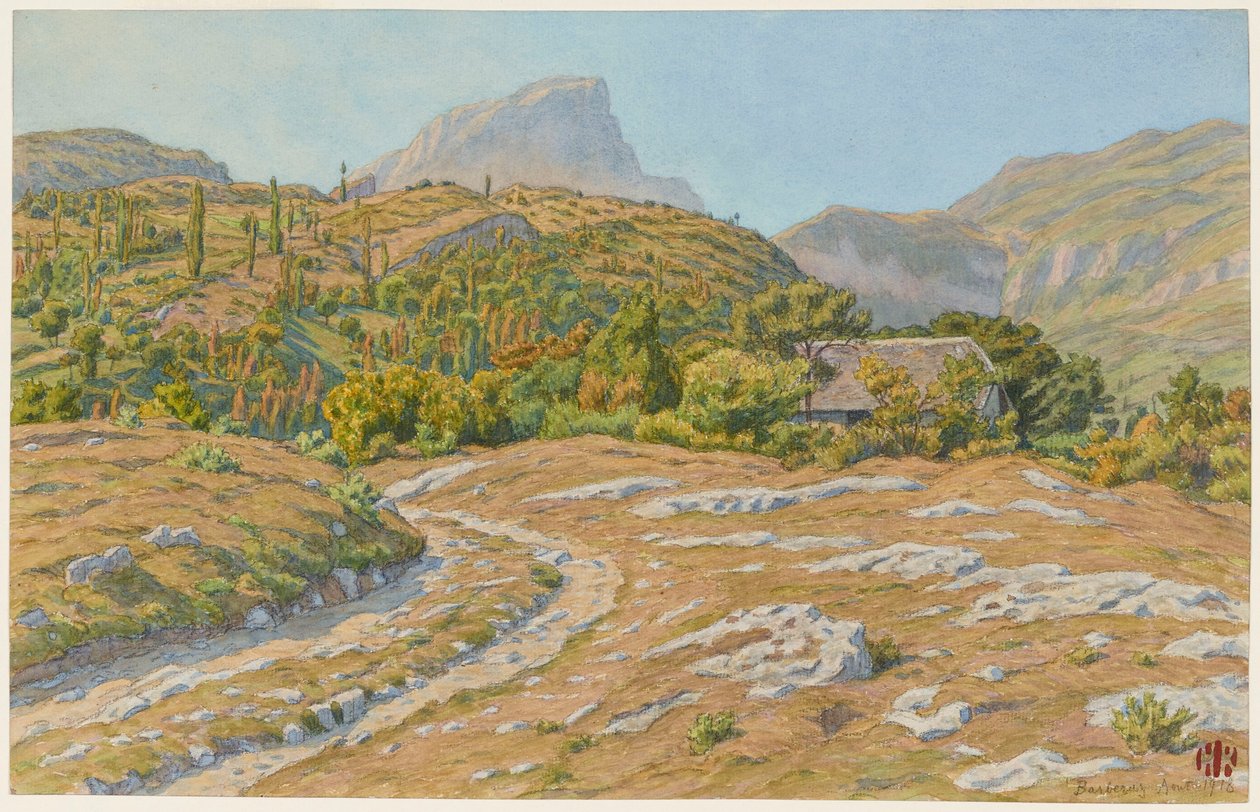 Le Granier. Barberaz af Henri Rivière