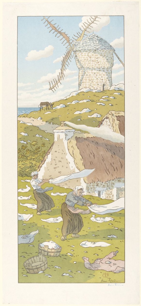 Le Vent af Henri Rivière