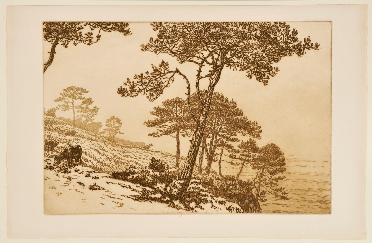 [Tåget morgen] af Henri Rivière