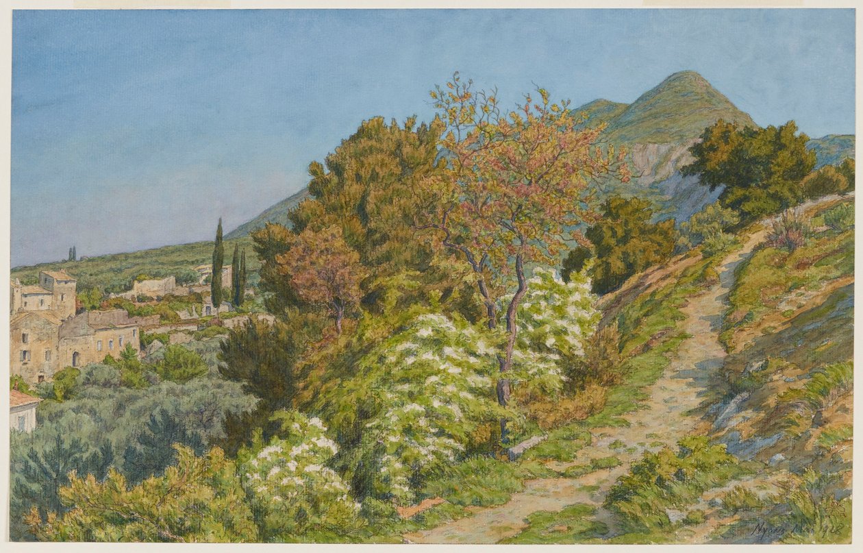Nyons af Henri Rivière