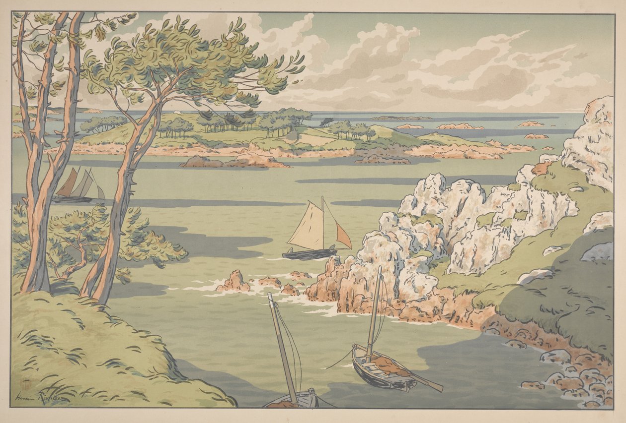 Naturens aspekter: Øen af Henri Rivière