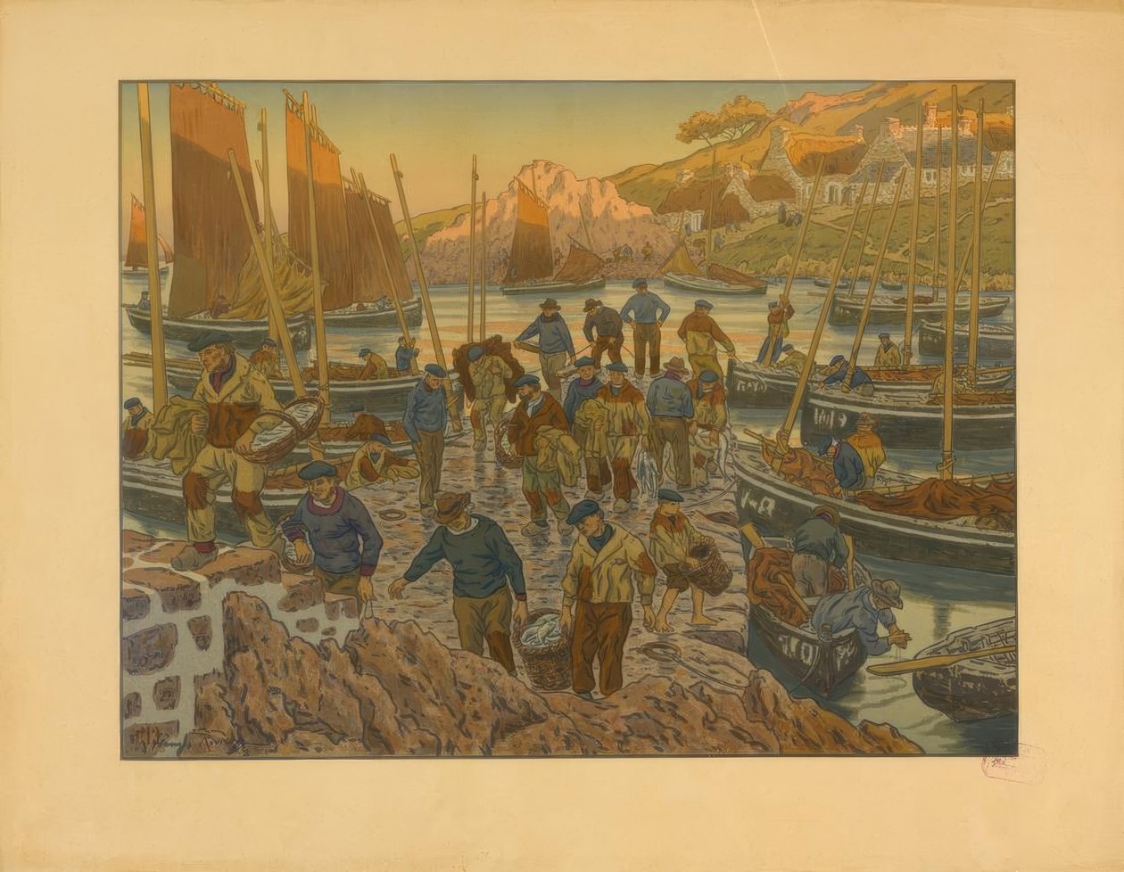 Havnen af Henri Rivière