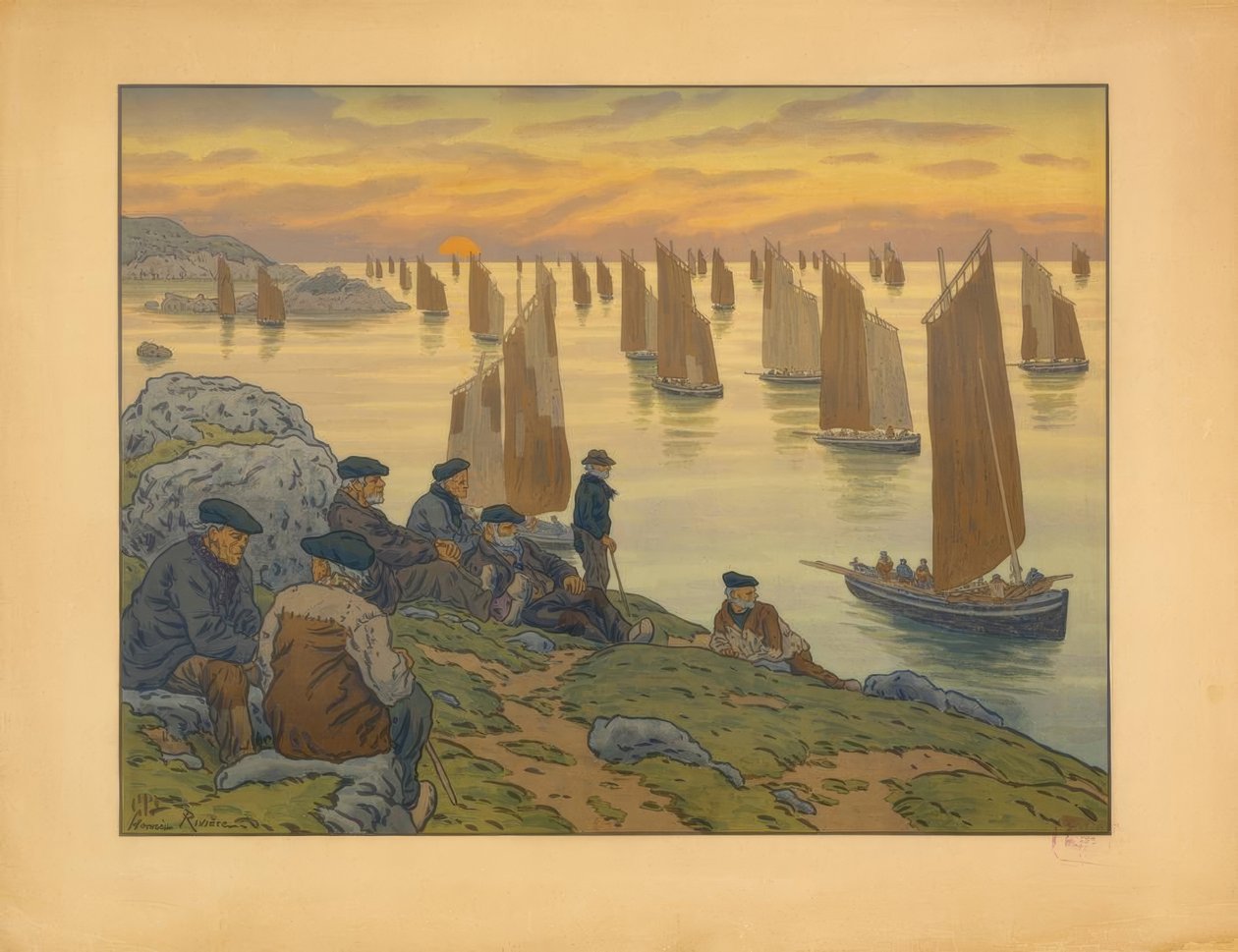 Gammel af Henri Rivière