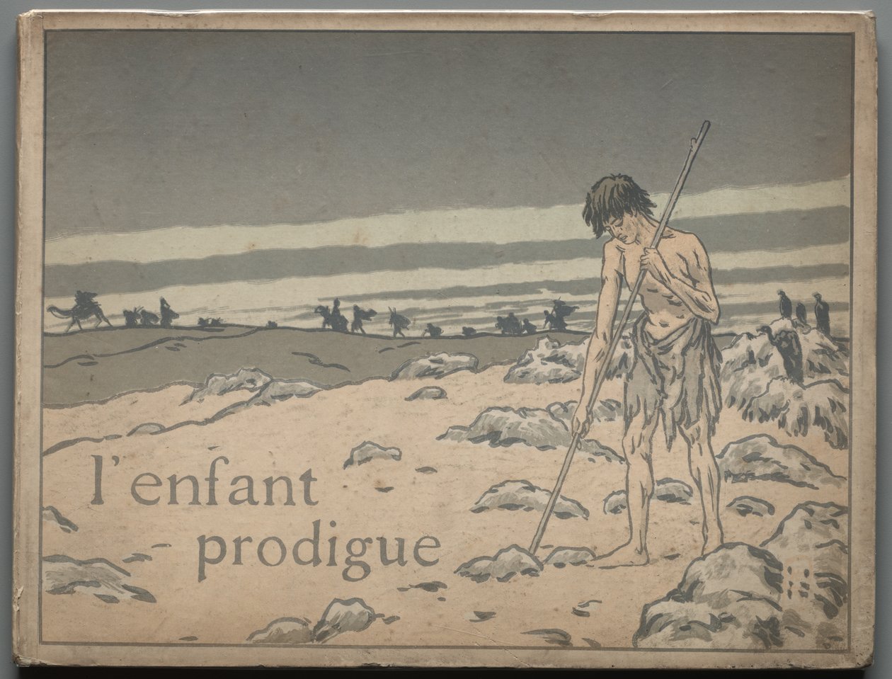 Den fortabte søn: Forside af Henri Rivière
