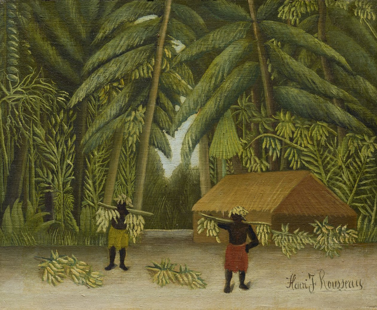 Bananhøst, 1907-10 af Henri Rousseau