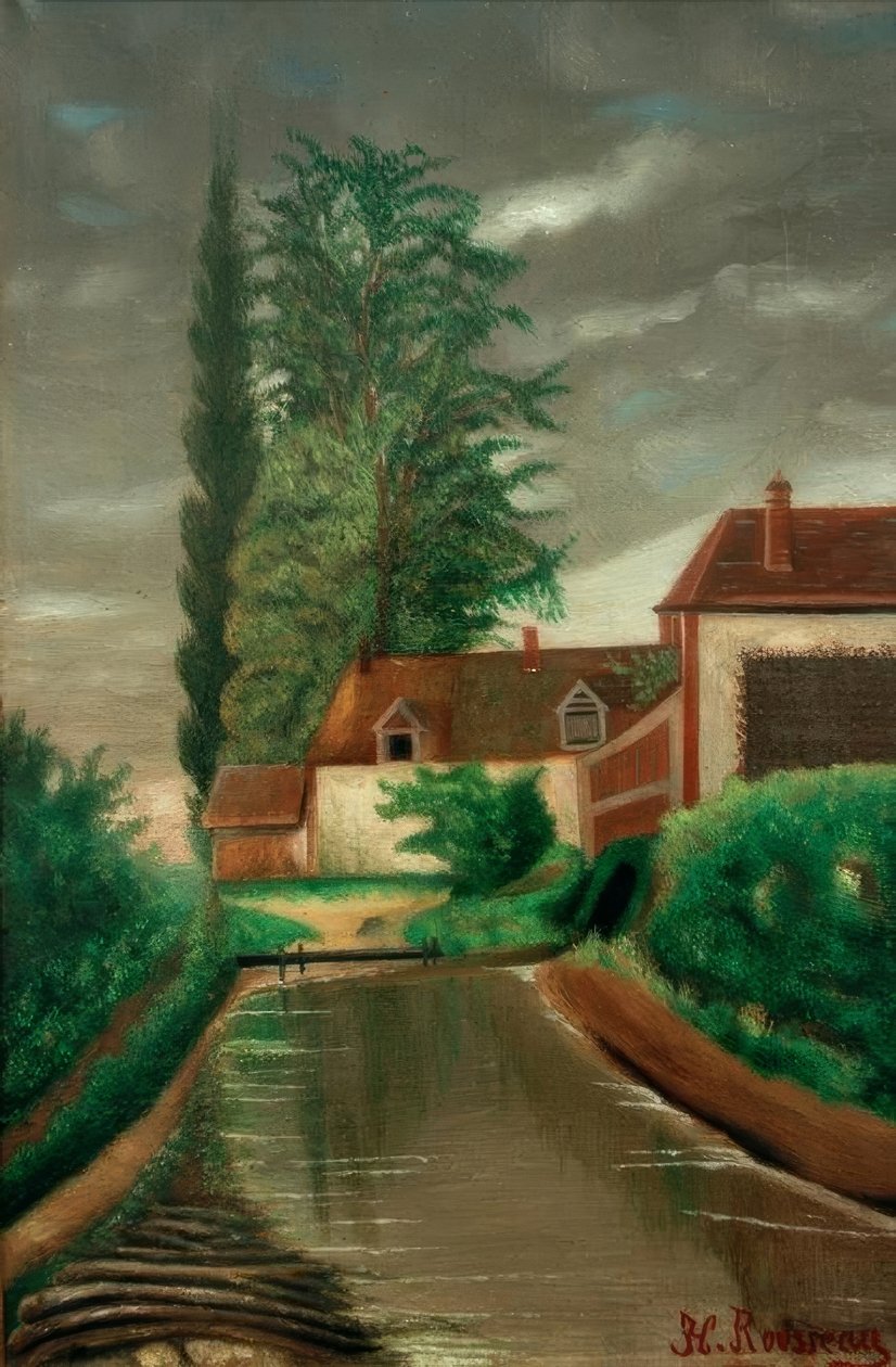 Vandmøllen af Henri Rousseau