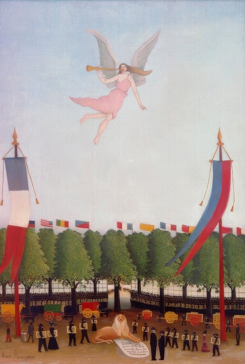 La Liberté inviterer kunstnere til at deltage i den 22. udstilling af uafhængige kunstnere af Henri Rousseau