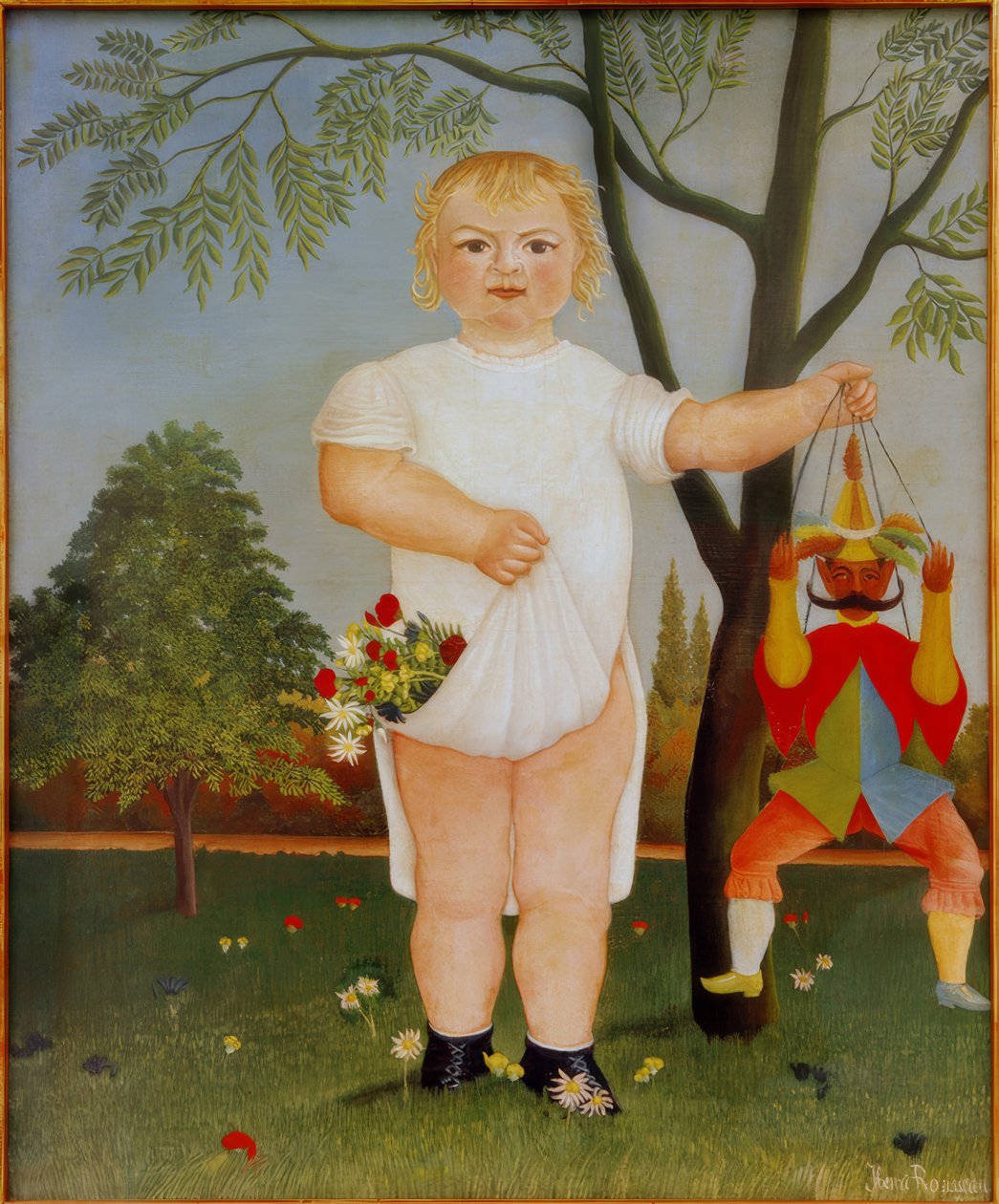 For at fejre barnet af Henri Rousseau