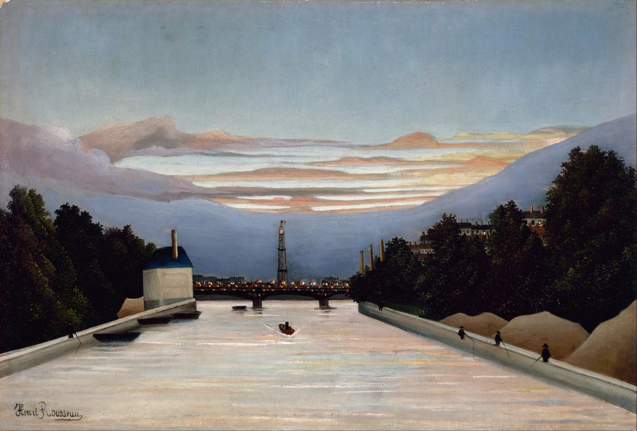 Eiffeltårnet af Henri Rousseau