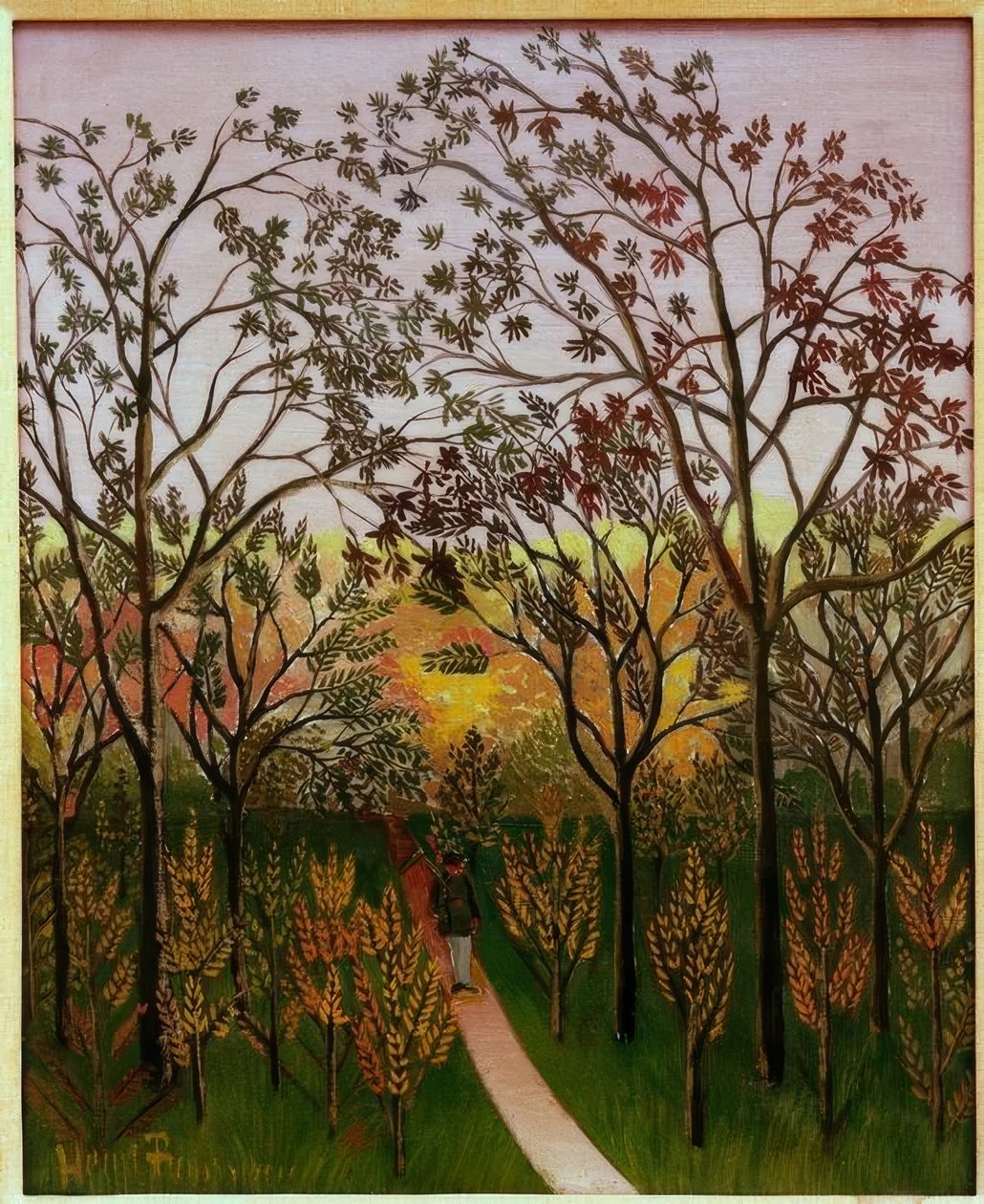 Et hjørne af Bellevue-plateauet af Henri Rousseau