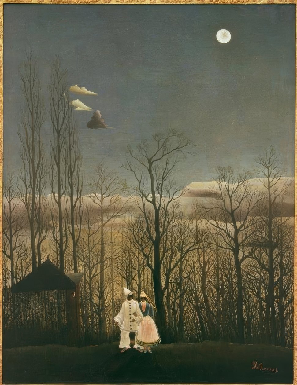 En karnevalsaften af Henri Rousseau