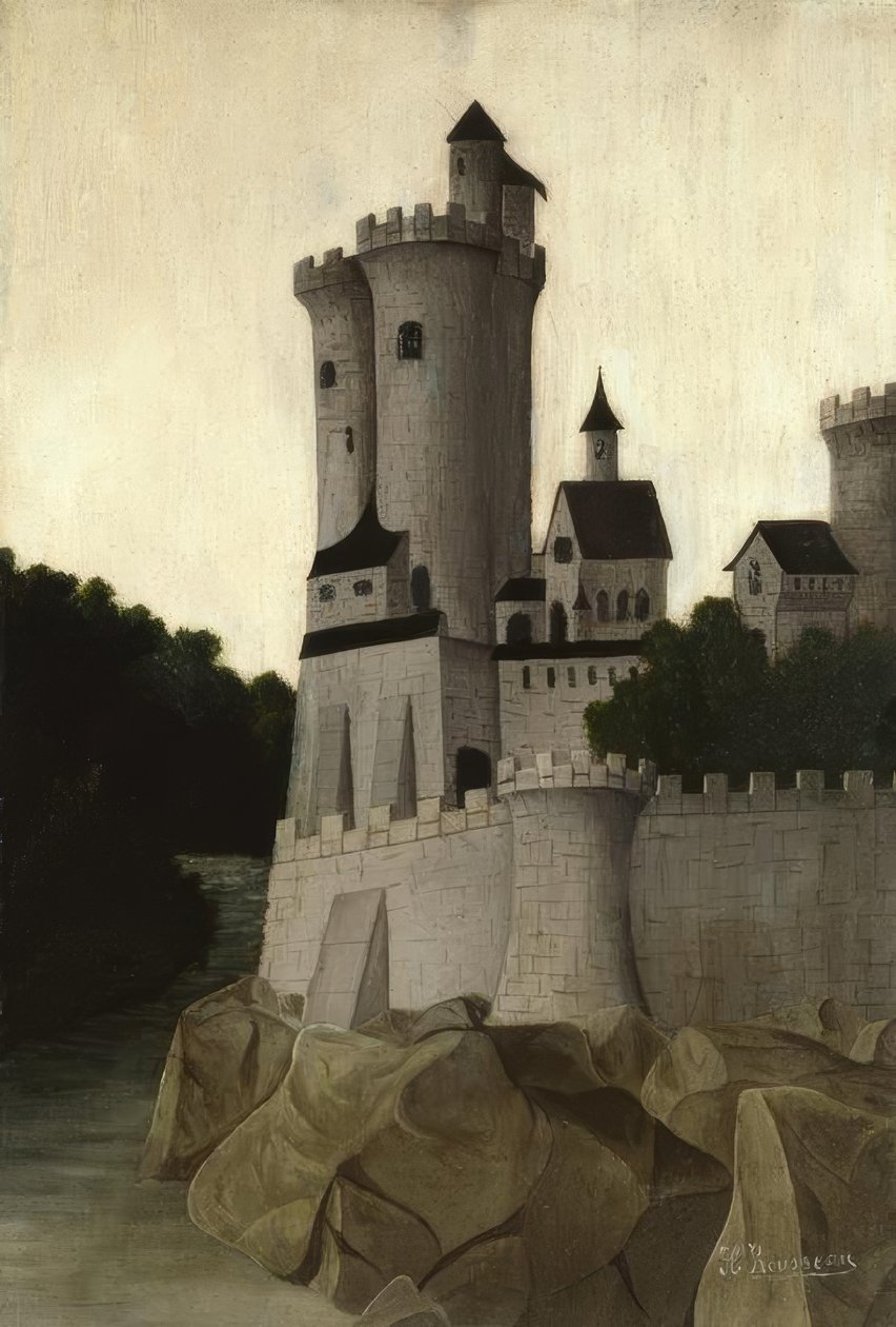 Et citadel af Henri Rousseau
