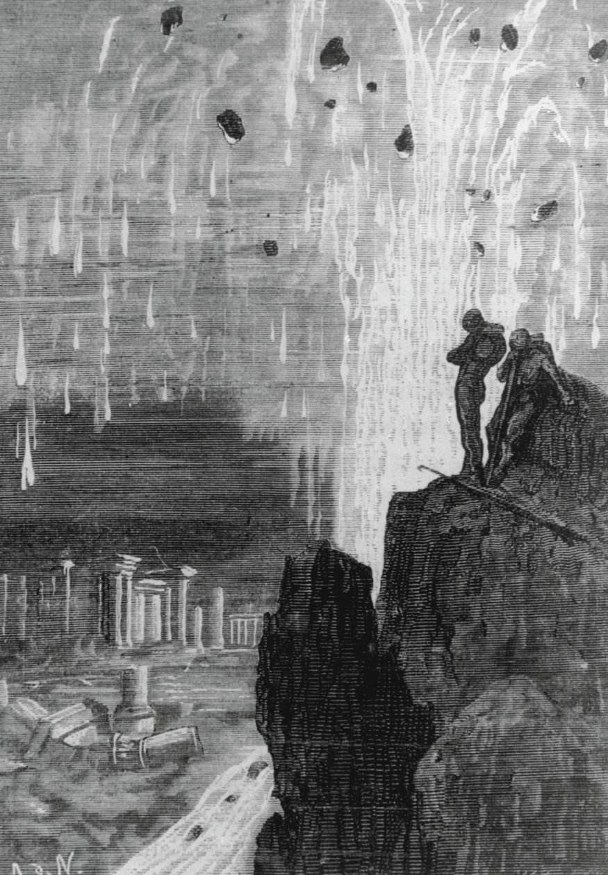 Kuvitus Jules Vernen teoksesta "20 000 Leagues Under the Sea". af Henri Theophile Hildibrand