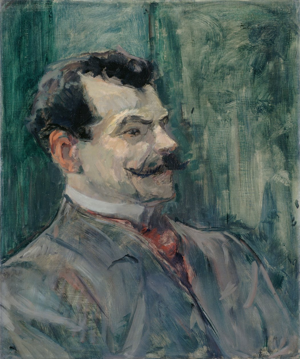 Portræt af André Rivoire, ca 1901. af Henri Toulouse Lautrec de