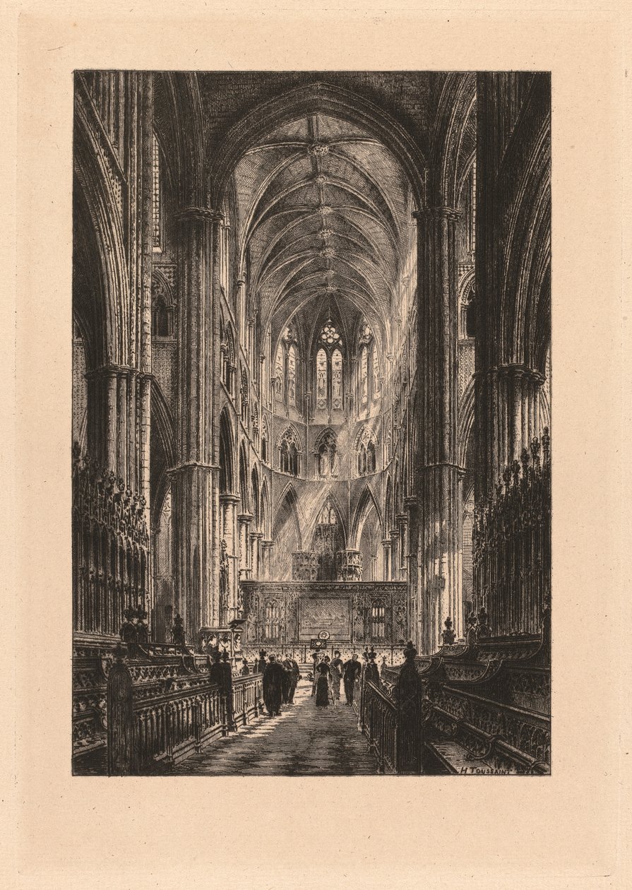 Westminster Abbey af Henri Toussaint