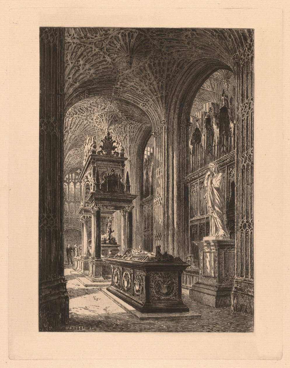Westminster, Henry VII Chapel af Henri Toussaint