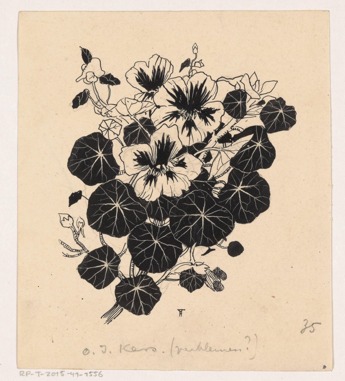 østindiske kirsebær af Henri Verstijnen (signed by artist)