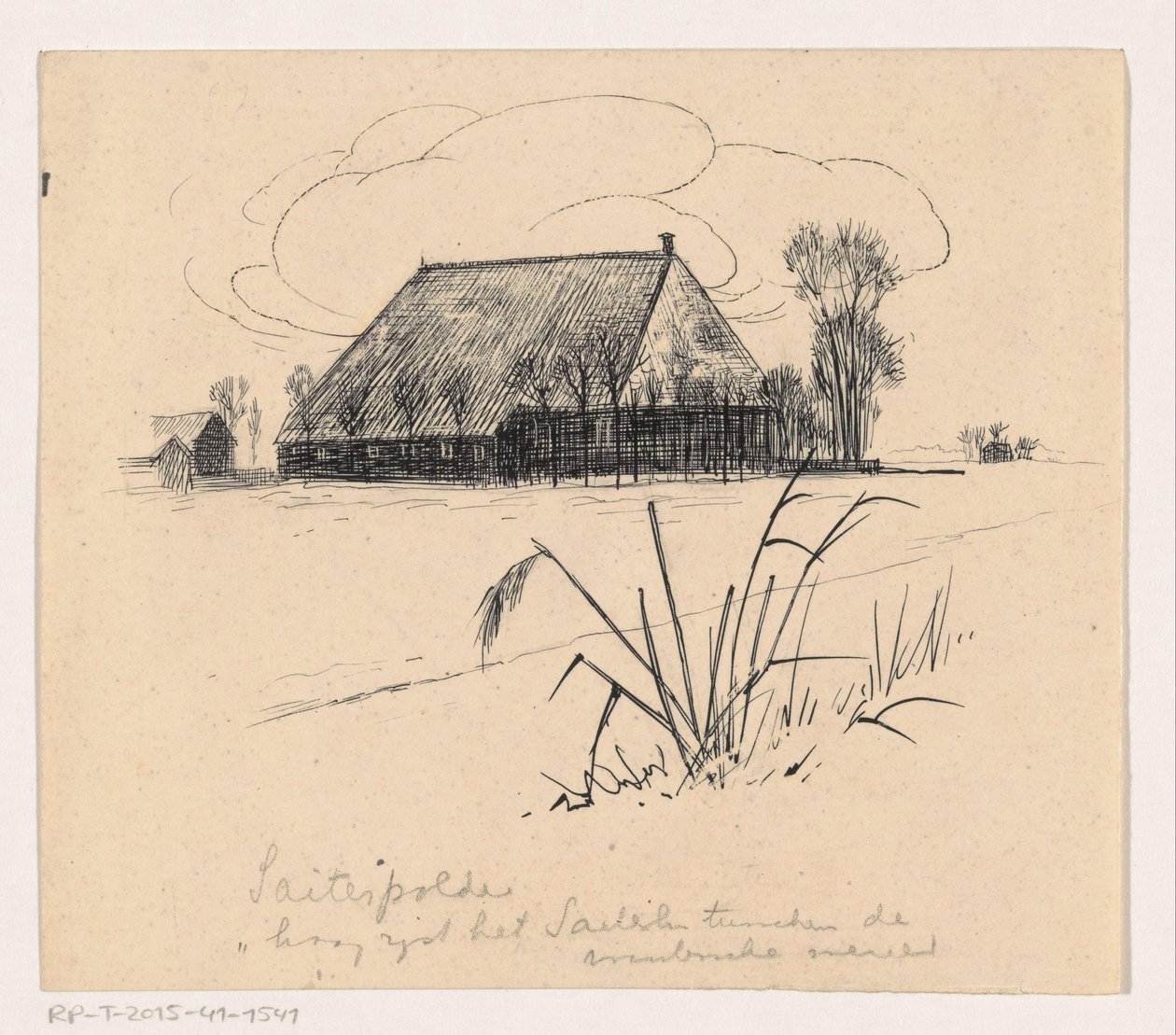 Lade i Saiterpolder af Henri Verstijnen