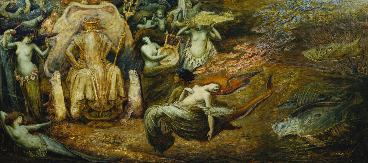 Neptun af Henri de Groux