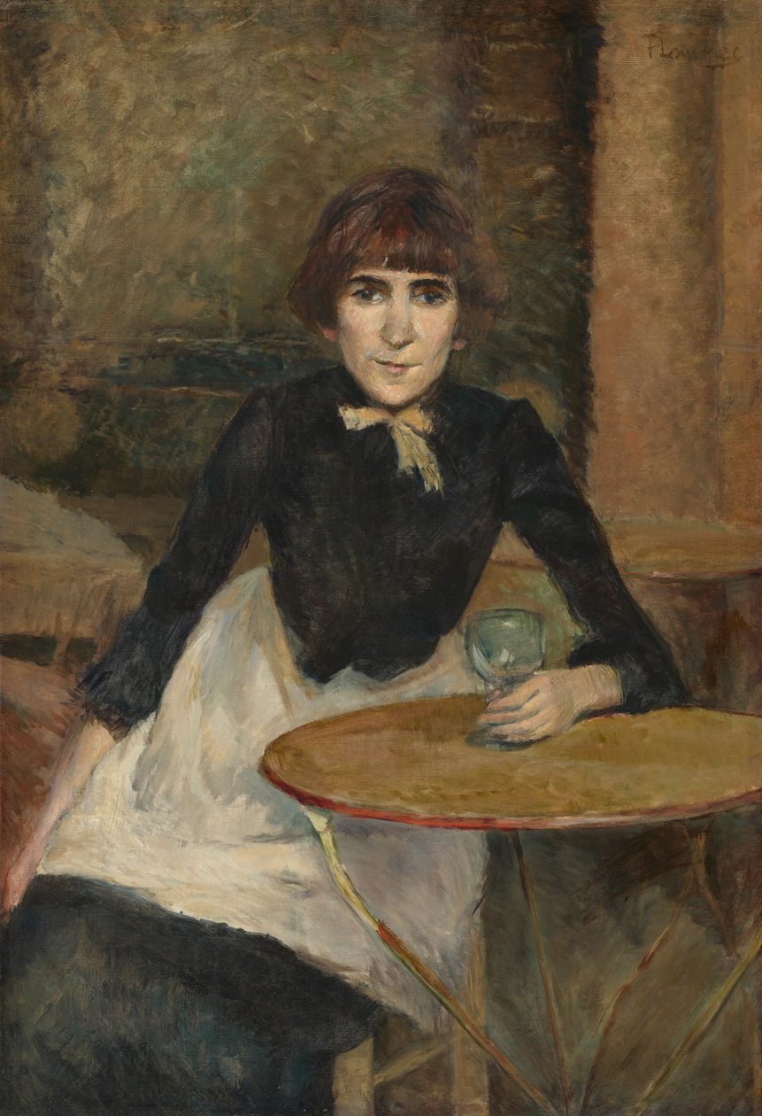 Ved Bastillen (Jeanne Wenz) af Henri de Toulouse-Lautrec