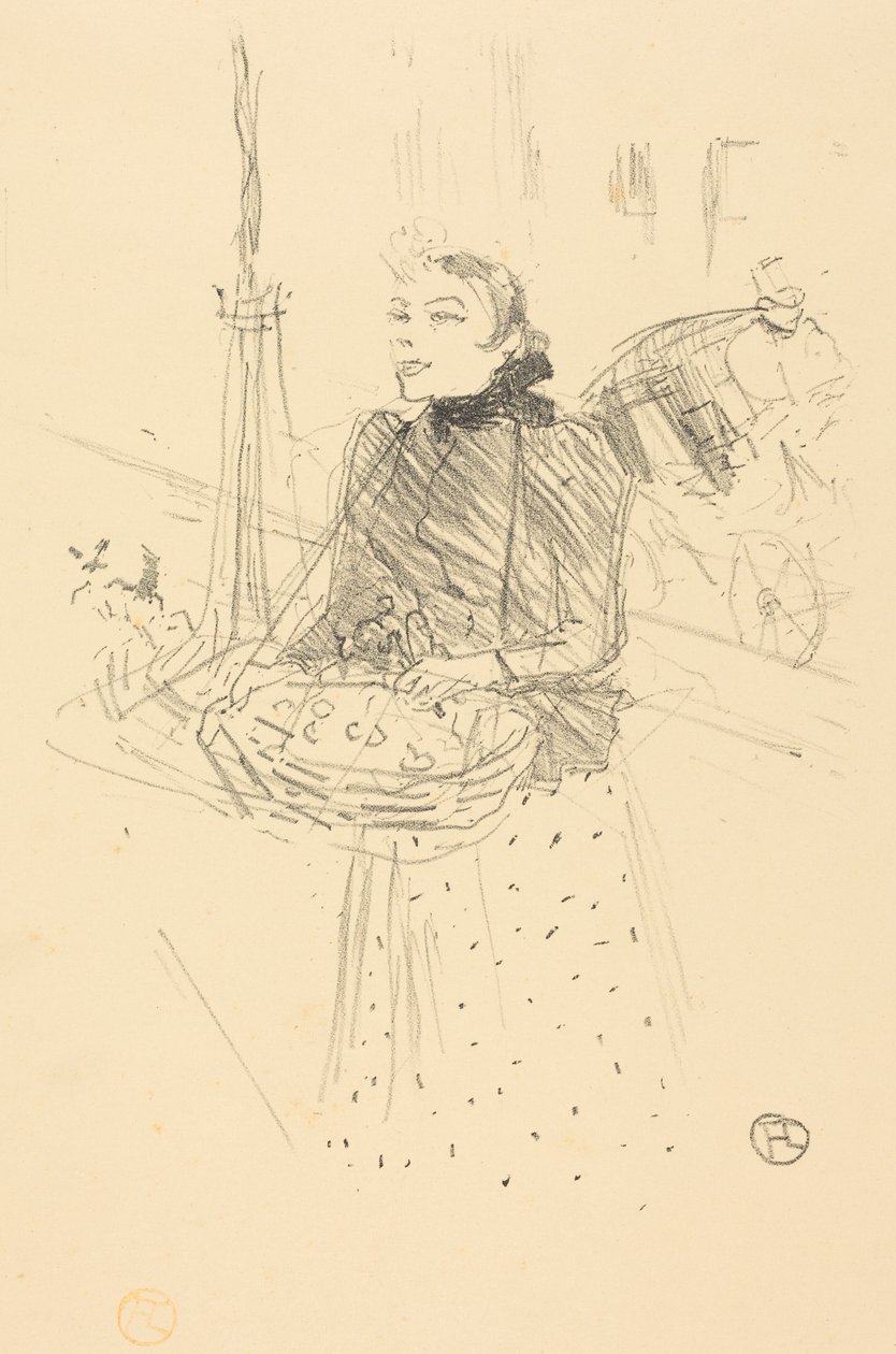 Køb mine smukke violer af Henri de Toulouse-Lautrec