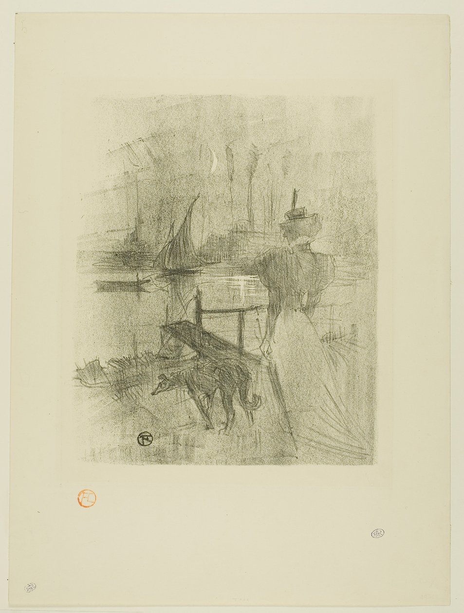 Adieu af Henri de Toulouse-Lautrec