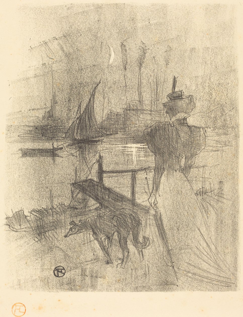 Farvel af Henri de Toulouse-Lautrec