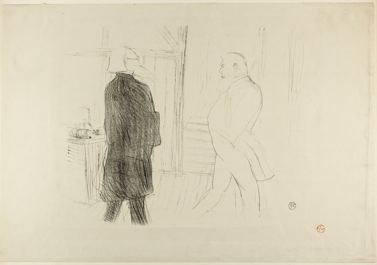 Antoine og Gémier, i en konkurs af Henri de Toulouse-Lautrec