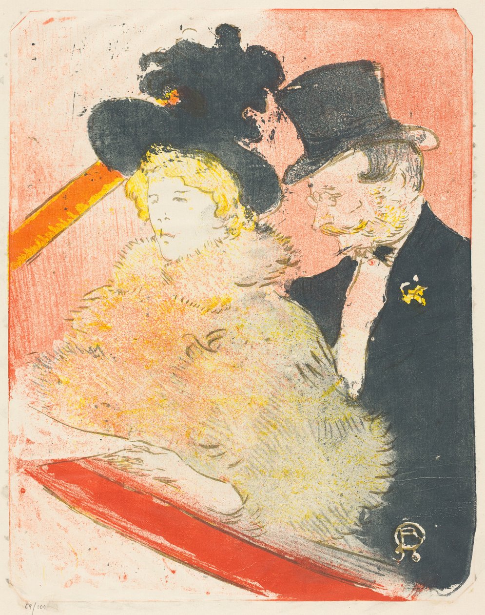 Ved koncerten (Au concert) af Henri de Toulouse-Lautrec